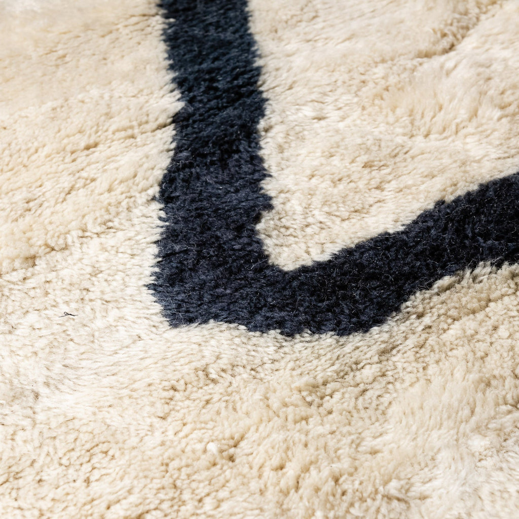 Treasure Map - Luxury Shag Moroccan Rug